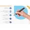 The Pencil Grip Heavyweight Ball Pen with The Pencil Grip, Black TPG-651 - alternate 4